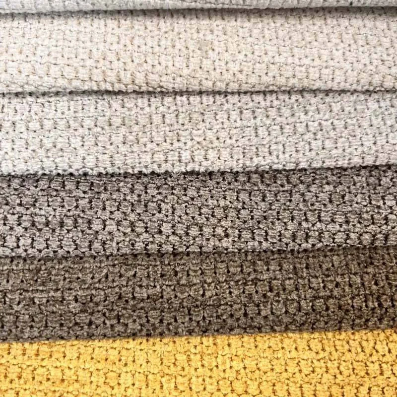 Plain Solid Chenille Sofa Fabric