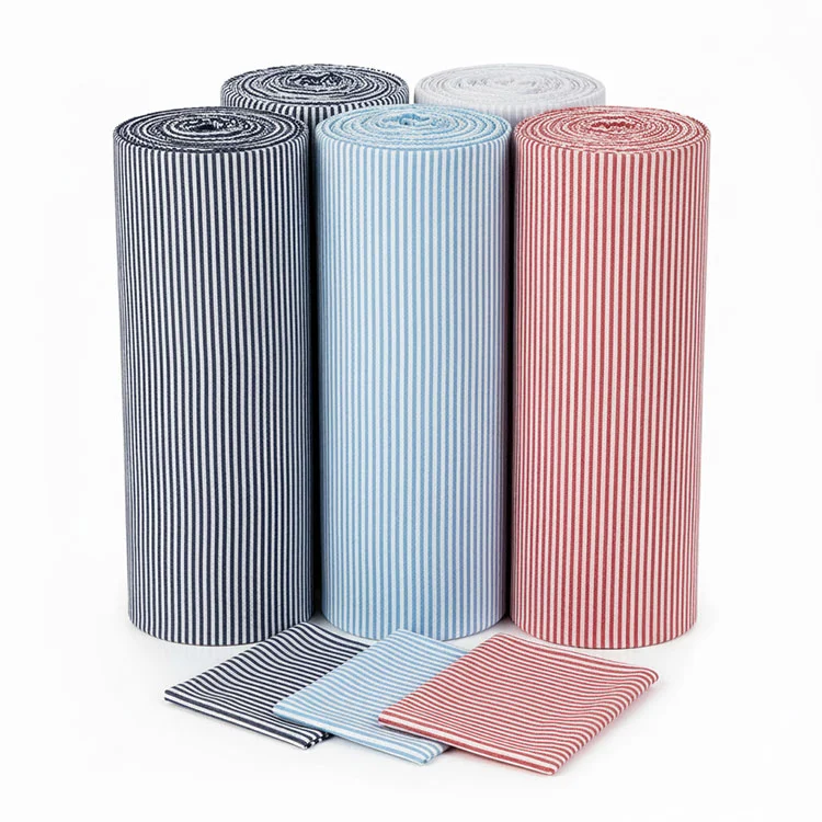 Nylonová pruhovaná Oxford podšívka Nylonová pruhovaná Oxford podšívka