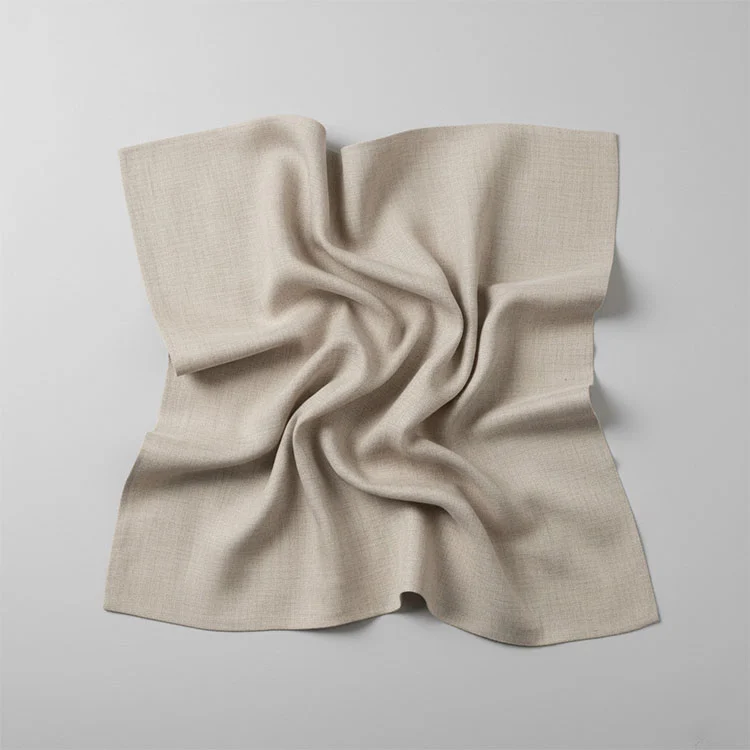 Čistá ľanová tkanina bez záhybov Čistá ľanová tkanina bez záhybov